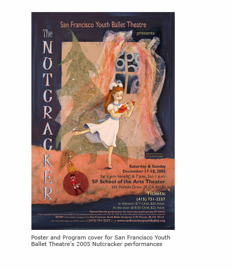 Poster of San Francisco Youth Ballet Theatre Nutcracker 2005
