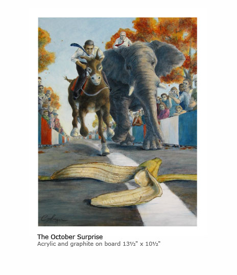 The October Surprise painting